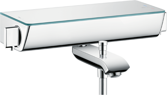 明装恒温浴缸龙头